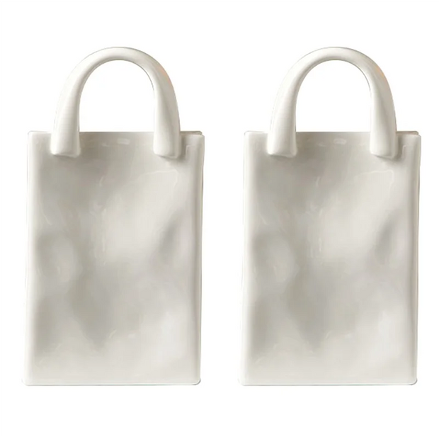 Nordic Ceramic Handbag Flower Vases Modern