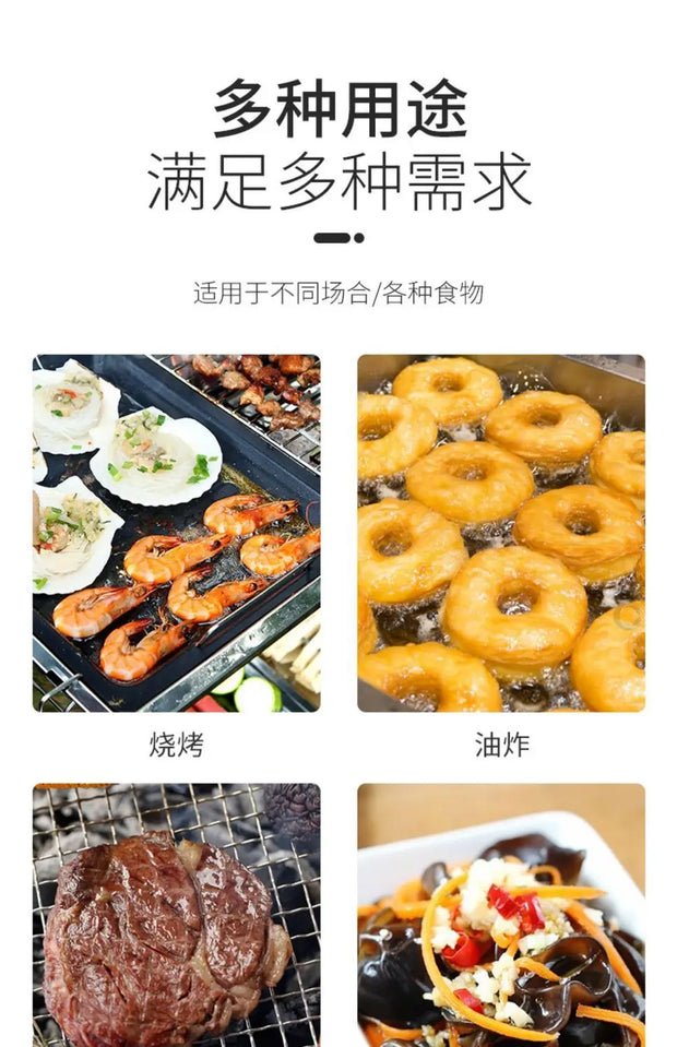 Stainless Steel Long Multi-Purpose Food Tongs