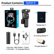 Handheld 3-Axis Gimbal Stabilizer for Smartphones