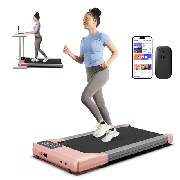 3-in-1 Silent Treadmill, 2.5HP, 300LBS