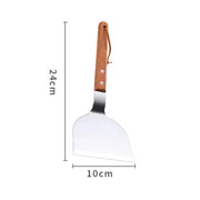 Stainless Steel Wood Handle Cooking Spatula Shovel