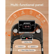 Folding Treadmill Home Bluetooth Incline Shock Absorption