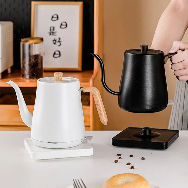 800ml Gooseneck Electric Kettle 1000W Stainless Steel