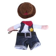 Funny Pet Cowboy Costume