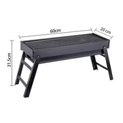 Folding Charcoal BBQ Grill for Outdoor Camping