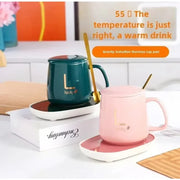 Ceramic Gift Mug Set with Spoon & Bag
