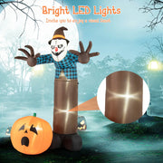 7 FT Halloween Inflatable Haunted Scarecrow