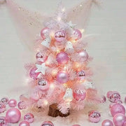 24pcs Mini Christmas Tree Hanging Balls