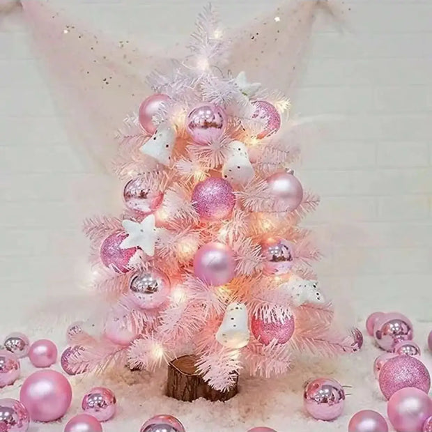 24pcs Mini Christmas Tree Hanging Balls