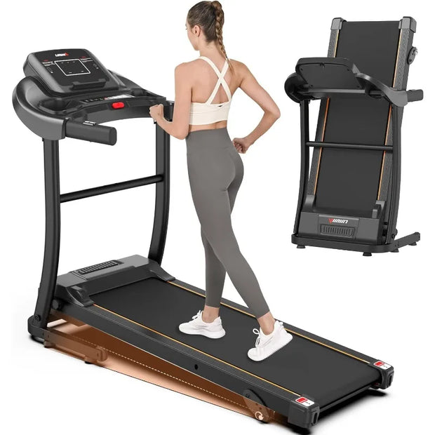 Foldable 3.0 HP Treadmill with Incline & Display