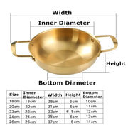 Stainless Steel Seafood Pot – Induction & Gas Compatible