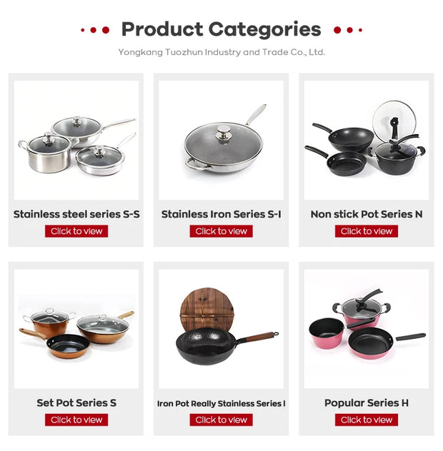 Die Cast Aluminum Nonstick Granite Cookware Set