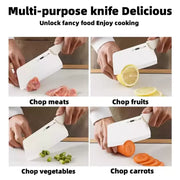 Premium Ceramic Kitchen Knife – 17.5cm Blade with Ergonomic Handle