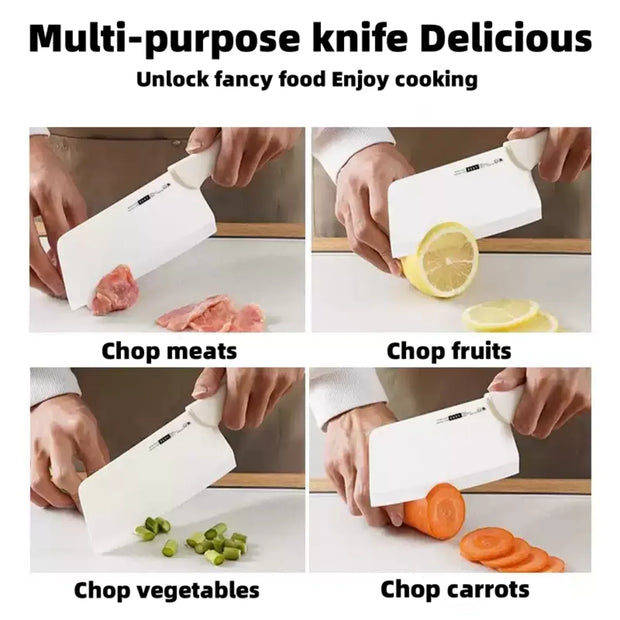 Premium Ceramic Kitchen Knife – 17.5cm Blade with Ergonomic Handle