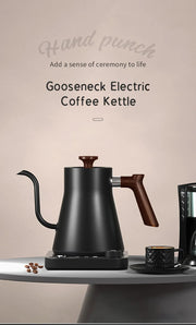1200W Gooseneck Electric Kettle for Milk & Coffee