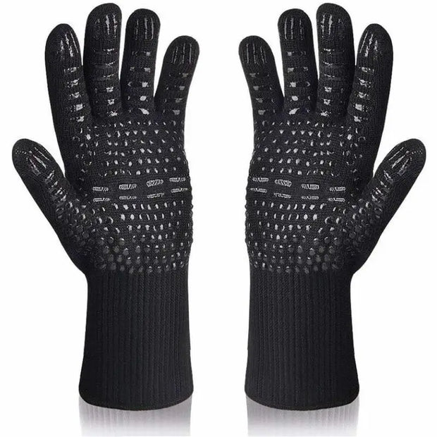 BBQ Heat-Resistant Silicone Oven Gloves