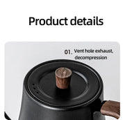 800ml Gooseneck Electric Kettle 1000W Stainless Steel