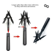 2-in-1 Garden Aerator & Soil Scarifier Tool