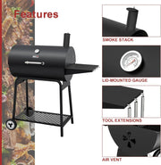 30-Inch Barrel Charcoal Grill