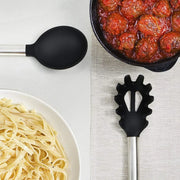 33-Piece Silicone & Stainless Steel Kitchen Utensil Set – Black