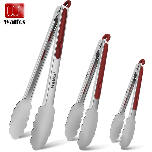 stainless steel tongs