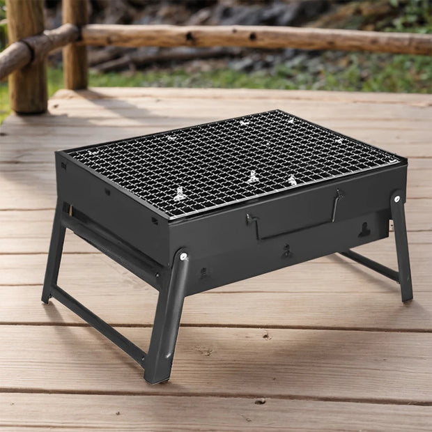 Portable Stainless Steel Charcoal Grill