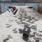 Petrol-Powered Sweeper with Nylon Brush