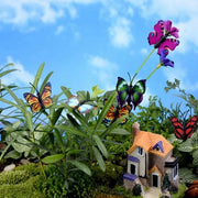 10PCS Colorful Butterfly Garden Yard Flower