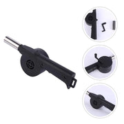 Portable Hand Crank BBQ Air Blower Fan