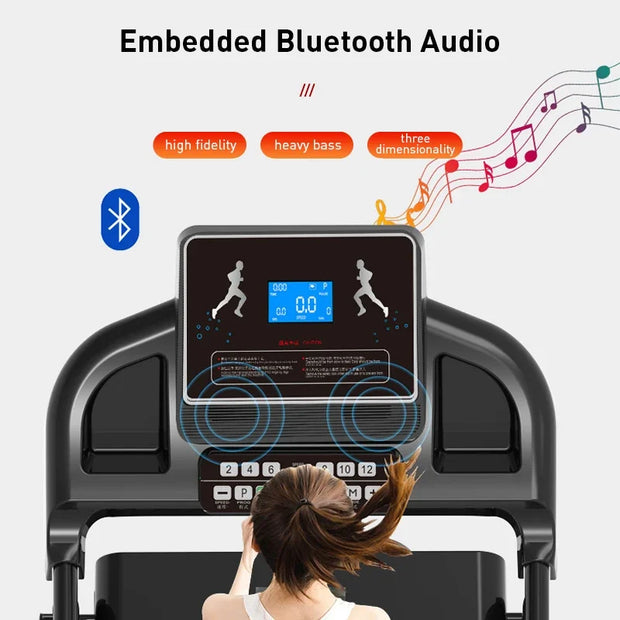2.5HP Foldable Electric Home Treadmill