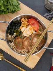 Stainless Steel Saucepan with Handle — Versatile