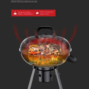 Portable Charcoal Grill Outdoor BBQ Barbecue Stove