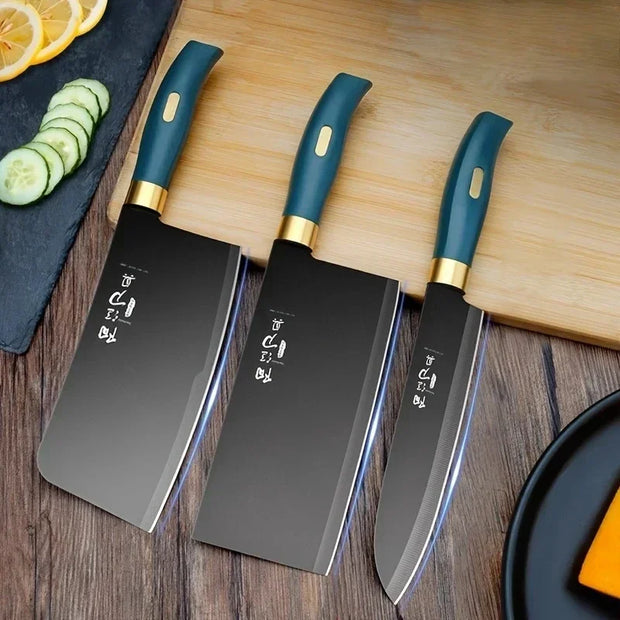 Professional 7-Piece Stainless Steel Kitchen Knife Set
