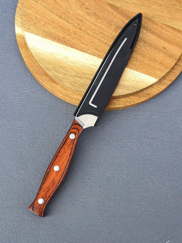 67-Layer Damascus Steel Paring Knife – VG10 Core, Premium Fruit Knife