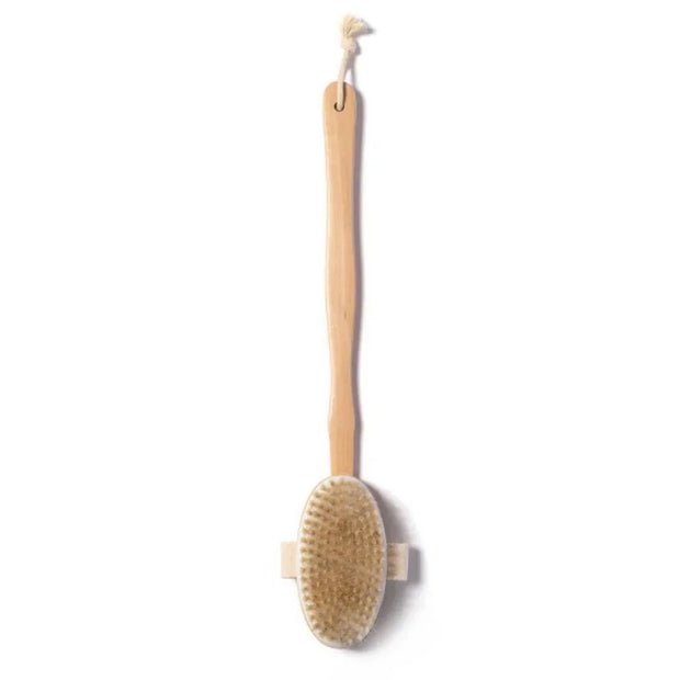 Detachable Wooden Bath Brush Set