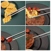 304 Stainless Steel BBQ Grill Tongs Clip