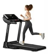 3.0HP Foldable Incline Treadmill with Sensors
