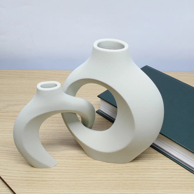 2-Piece Bohemian Vase Set