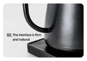 800ml Gooseneck Electric Kettle 1000W Stainless Steel