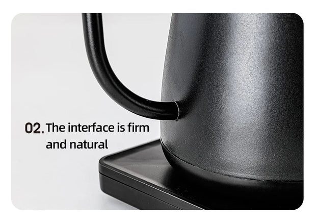 800ml Gooseneck Electric Kettle 1000W Stainless Steel