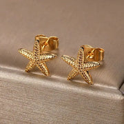 Trendy Heart Hoop Earrings Zircon Metal Women