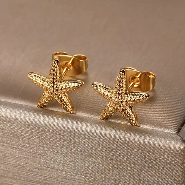 Trendy Heart Hoop Earrings Zircon Metal Women