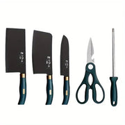 Professional 7-Piece Stainless Steel Kitchen Knife Set