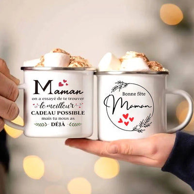Happy Mother’s Day Enamel Coffee Mug