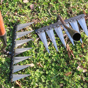 Iron Gardening Hoe Rake for Weeding & Soil