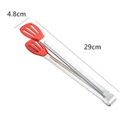 Stainless Steel Non-Slip Kitchen Bread Tongs