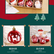 16pcs 6 cm Christmas Ball Ornaments