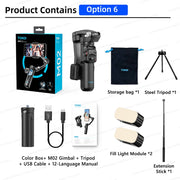 Handheld 3-Axis Gimbal Stabilizer for Smartphones