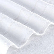 2PCS Large Cotton White Bath Towels