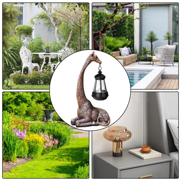 Giraffe Solar Garden Light